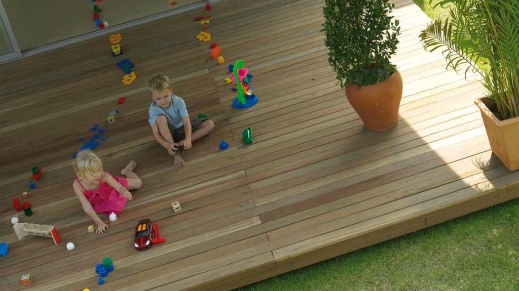 Children Playing in Secure House